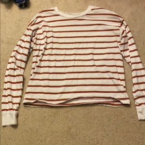 Barely worn striped longsleeve shirt